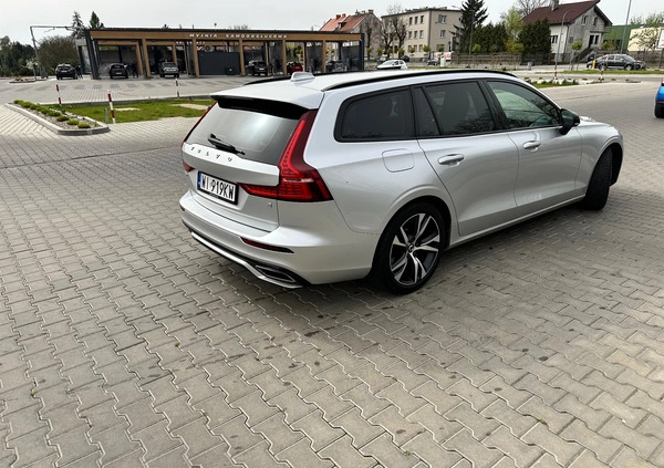 Volvo V60 cena 125800 przebieg: 98350, rok produkcji 2019 z Kalisz małe 92